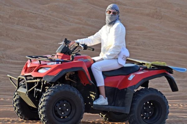 Buggy riding safari