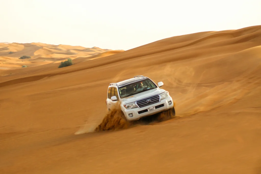 Desert safari locations in dubai