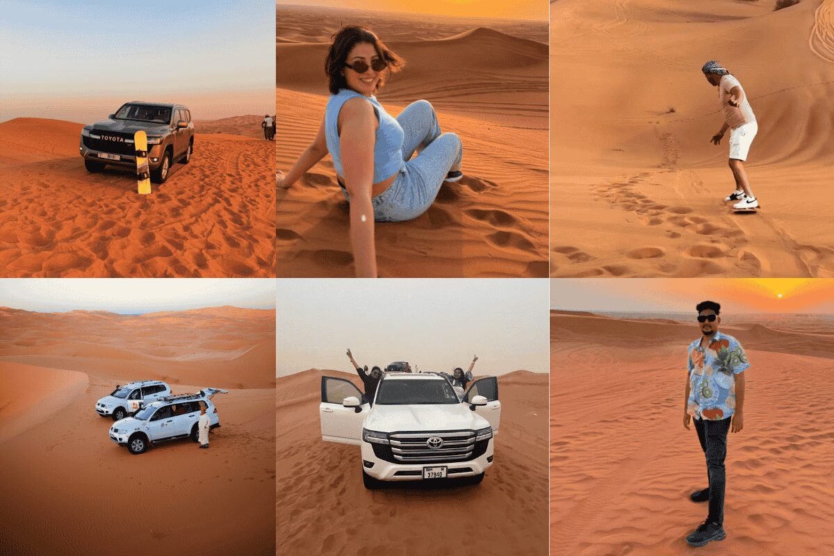 daytime desert safari dubai