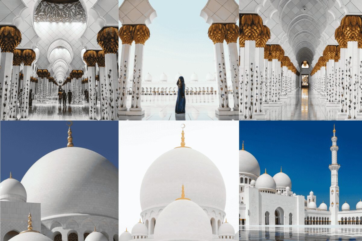sheikh zayed grand mosque abudhbai